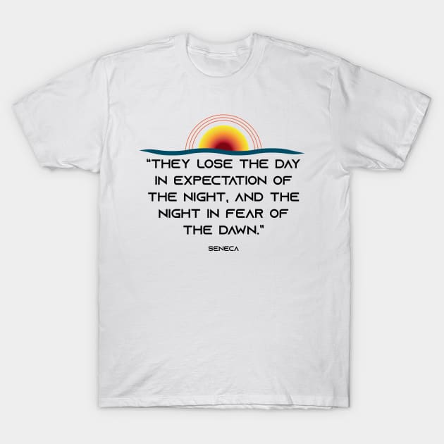 Stoic Philosophy T-Shirt by emma17